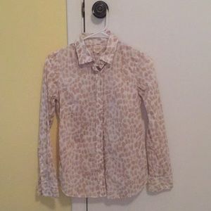 J.Crew Button Down Blouse size XS